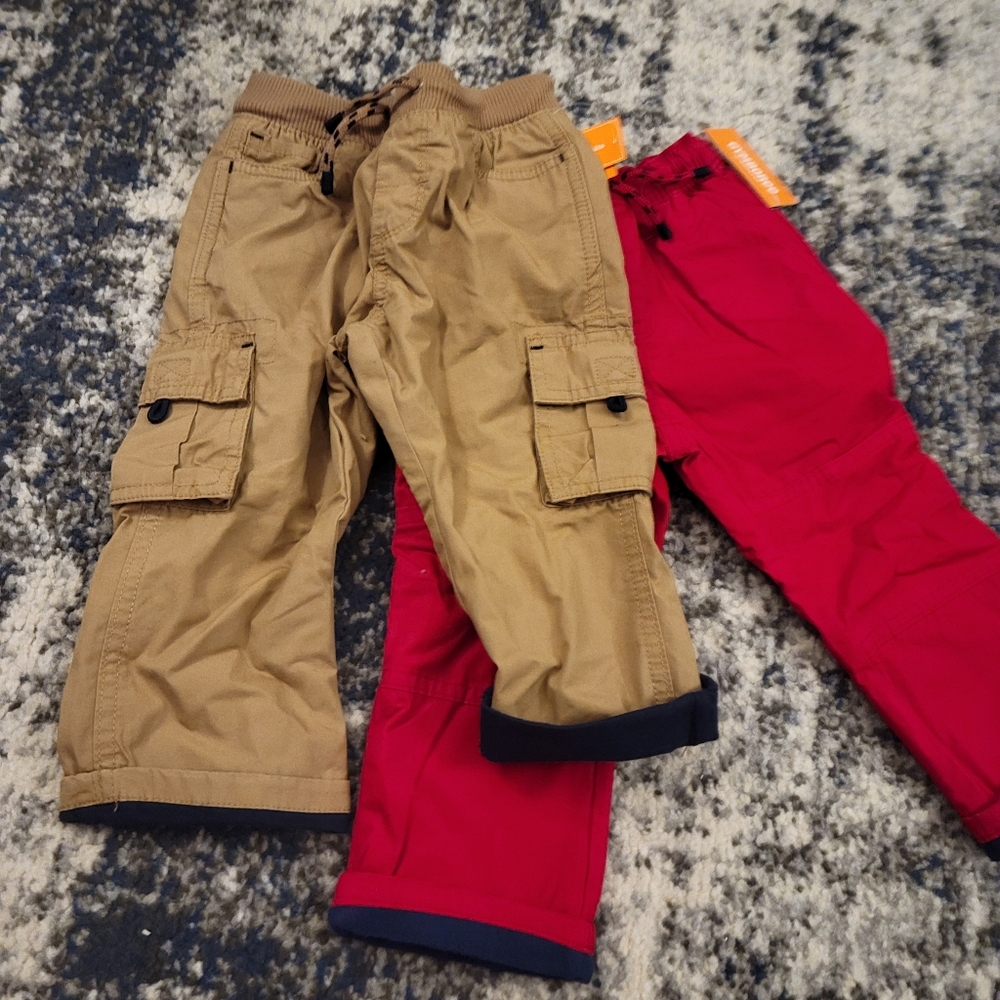 2 Pair Gymboree Lined Pants 18-24 Months NWT